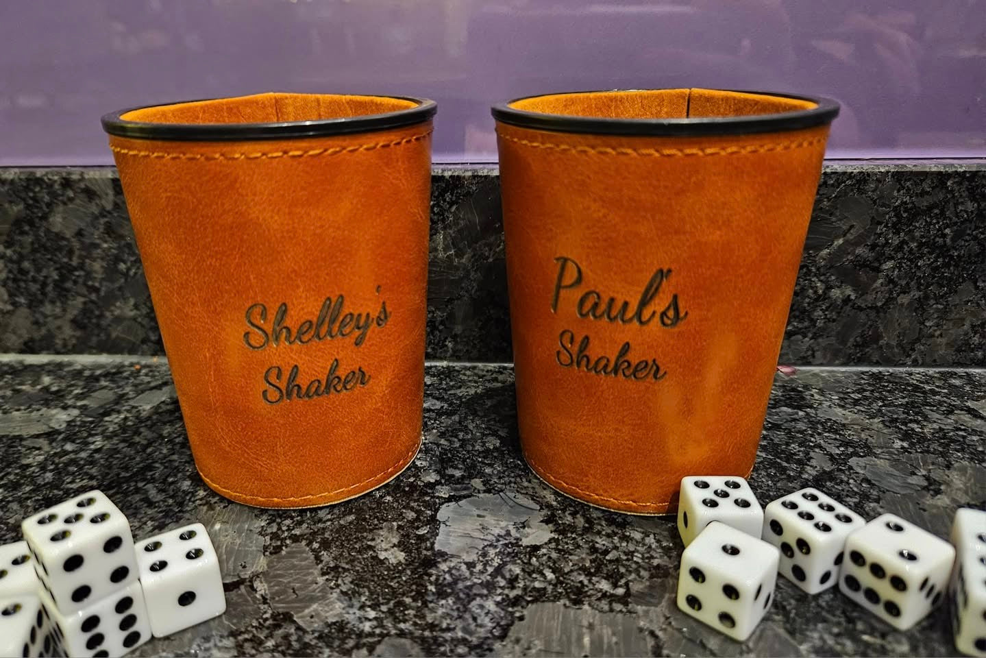 Personalised Dice Shaker