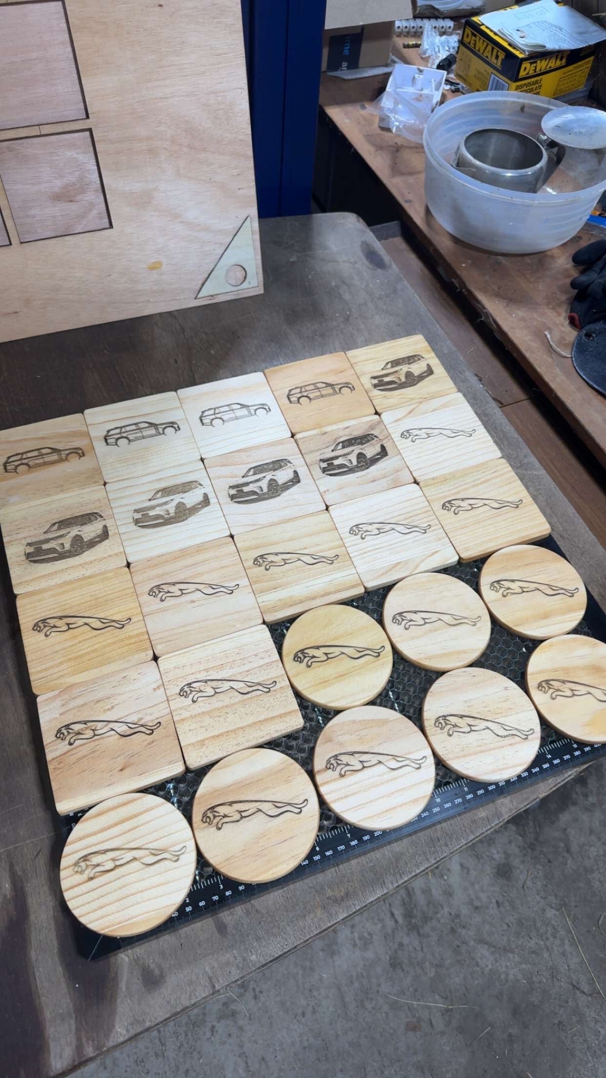 Wooden Coasters - custom