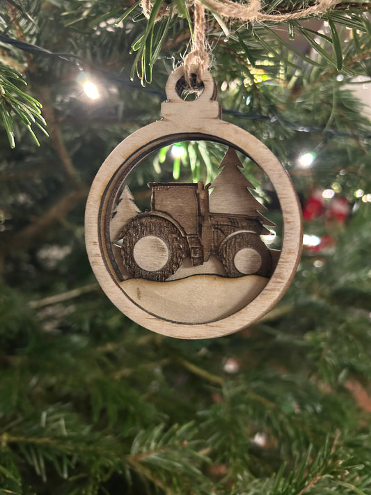 Christmas Wooden Bauble