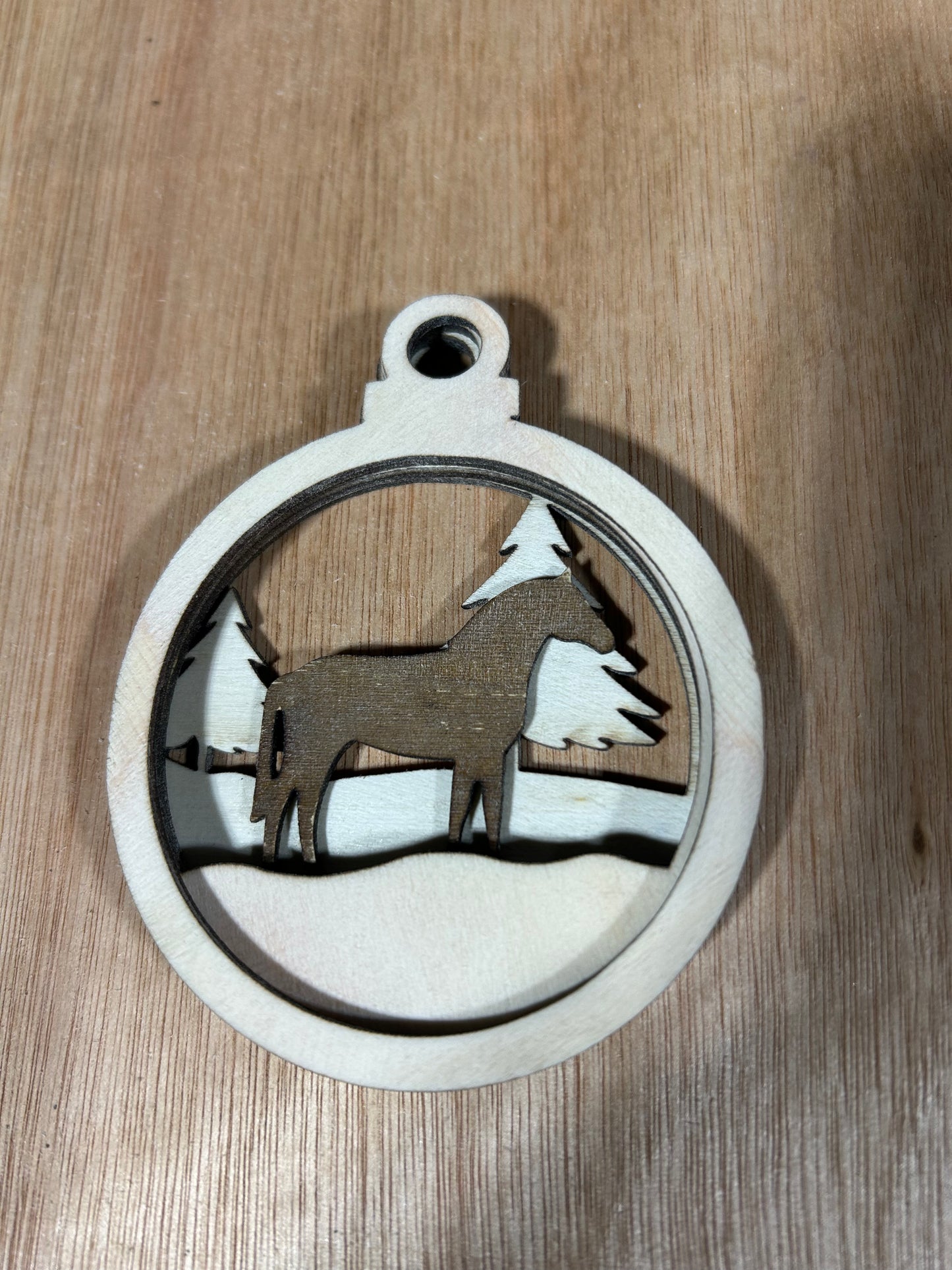 Christmas Wooden Bauble