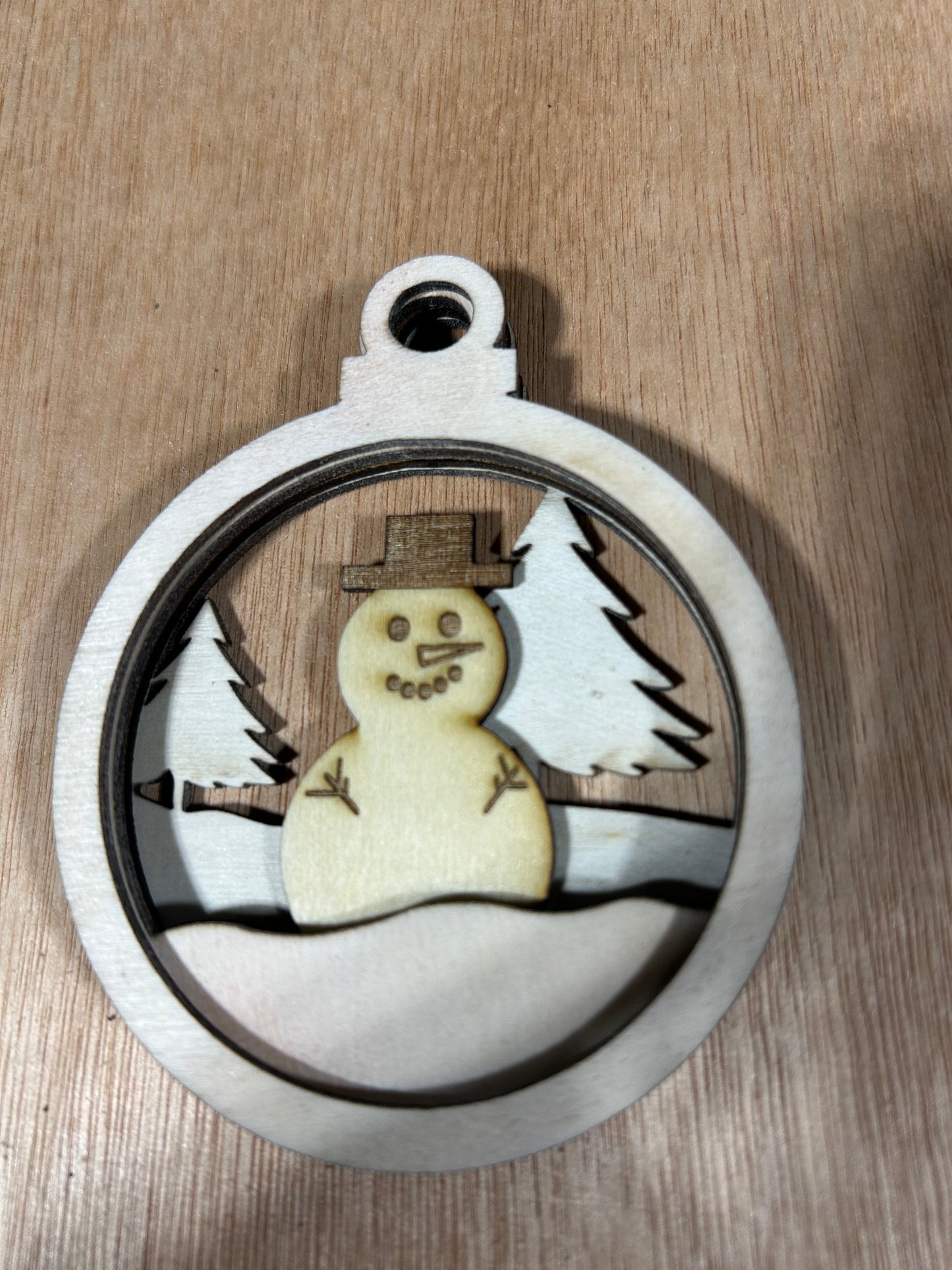 Christmas Wooden Bauble