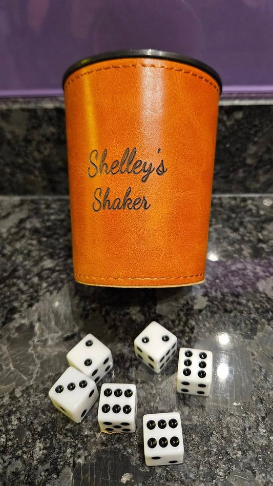 Personalised Dice Shaker